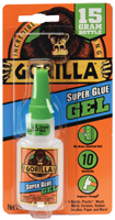 Gorilla 7600103 Super Glue, Liquid, Irritating, Straw/White Water, 15 g