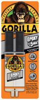 Gorilla 4200102 Epoxy Glue, Translucent, Liquid, 0.85 oz Syringe