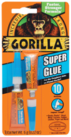 Gorilla 7800109 Super Glue, Liquid, Irritating, Straw/White Water, 3 g Tube