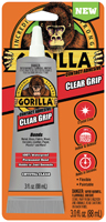 Gorilla Clear Grip 8040002 Contact Adhesive, Clear, 3 oz