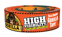 Gorilla 6004002 Duct Tape; 35 yd L; 1.88 in W; Fluorescent Orange