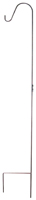 Landscapers Select GB-3090-1 Shepherd Hook, 12 in L, 84 in H, Steel, Matte