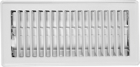 Imperial RG0247 Standard Floor Register, 9-3/4 in W Duct Opening, 3-3/4 in H