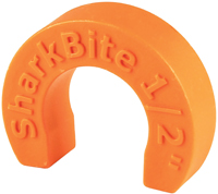 SharkBite U710A Disconnect Clip, 1/2 in, Plastic, 24 Bag