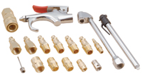 Vulcan CC910 Air Tool Accessory Kit, Brass/Steel, Brass/Chrome, Brass/Chrome