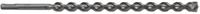 IRWIN 322043 Hammer Bit Drill Bit, Twist Flute, 10 in L Flute, SDS Plus