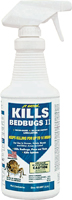 J.T. EATON 207-W Bed Bug Killer, Liquid, Spray Application, 1 qt Bottle