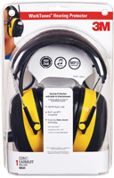 3M TEKK Protection 90541 Earmuff; 22 dB NRR; Black/Yellow