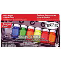 TESTORS 9132X Enamel Paint Set, 1/4 oz Bottle