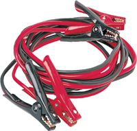 ProSource 061614 Booster Cable, 6 AWG Wire, 4-Conductor, Clamp, Clamp,
