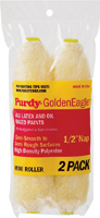 Purdy Golden Eagle 140605063 Paint Roller Cover, 1/2 in Thick Nap, 6-1/2 in