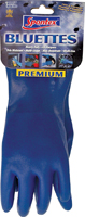 SPONTEX 18005 Household Protective Gloves; M; Longer Cuff; Neoprene; Blue