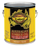 Cabot 3400 140.0003458.007 Australian Timber Oil, Honey Teak, Liquid, 1 gal
