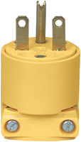 Eaton Wiring Devices 4866-BOX Straight Blade Electrical Plug, 250 V, 15 A,