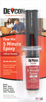 Devcon 20445 Epoxy Adhesive, Amber, Liquid, 0.47 oz Syringe