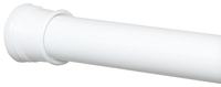 Zenna Home TwistTight Series 506W/505RB Shower Rod, 72 in L Adjustable,