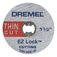 DREMEL EZ Lock EZ456B Cut-Off Wheel, 1-1/2 in Dia
