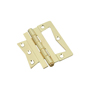 National Hardware N244-822 Door Hinge, Steel, Brass, Tight Pin, Surface