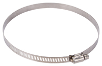 ProSource HCRSS96 Interlocked Hose Clamp, Stainless Steel, Stainless Steel