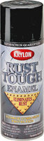 Krylon K09218007 Rust-Preventative Enamel Paint, Flat, Black, 12 oz, Can