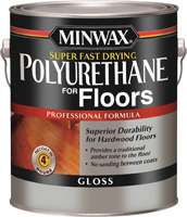 Minwax 130200000 Polyurethane Paint, Gloss, Liquid, Clear, 1 gal, Can