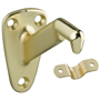 National Hardware N112-888 Handrail Bracket, 250 lb, Zinc, Brass