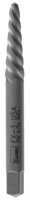 IRWIN POWER-GRIP 53403 Screw Extractor, 5/32 in Drive, Spiral Flute, Steel,