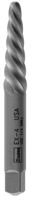 IRWIN POWER-GRIP 53404 Screw Extractor, 1/4 in Drive, Spiral Flute, Steel,