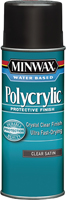 Minwax Polycrylic 33333000 Protective Finish Paint, Liquid, Crystal Clear,