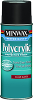 Minwax Polycrylic 35555000 Protective Finish Paint, Gloss, Liquid, Crystal