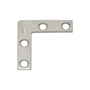 National Hardware V117 Series N113-795 Corner Brace, 1-1/2 in L, 3/8 in W,