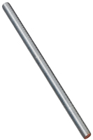 Stanley Hardware N179-366 Threaded Rod, 5/8-11 Thread, 12 in L, A Grade,
