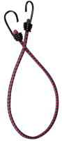KEEPER 06031 Bungee Cord, 30 in L, Rubber, Hook End