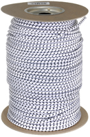 KEEPER 06171 Bungee Cord, 1/4 in Dia, 300 ft L, Rubber