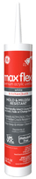 GE Max Flex 5000 GE23895 Acrylic Urethane Caulk, White, 48 hr Curing, -15 to