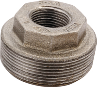 Prosource 35-1-1/4X1B Pipe Bushing, 1-1/4 x 1 in, MIP x FIP, Malleable Iron,