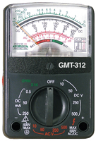 GB GMT-312 Analog Multimeter, AA Battery, Analog Display, Black