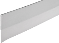 Frost King DS101WH Door Sweep, 36 in L, 1-1/2 in W, PVC Flange