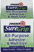 ZINSSER 62008 Wallpaper Adhesive White, White, 8 oz Container