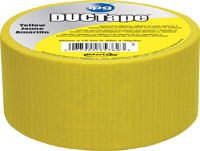 IPG 6720YEL Duct Tape, 20 yd L, 1.88 in W, Cloth Backing, Yellow