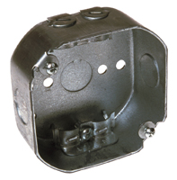 RACO 146 Octagonal Box, 4 in OAW, 1-1/2 in OAD, 4 in OAH, 1 -Gang, 3