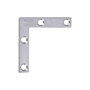 National Hardware V417 Series N348-326 Corner Brace; 2 in L; 3/8 in W; 2 in