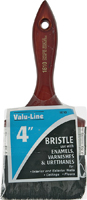 Linzer 1610-4 Varnish/Wall Brush, 4 in W, 2-1/2 in L Bristle, China Bristle,