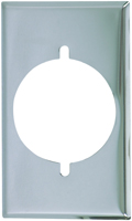 Eaton Wiring Devices 39CH-BOX Power Outlet Wallplate, 4-1/2 in L, 2-3/4 in