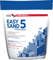 USG Easy Sand 384024 Joint Compound, Powder, Natural, 3 lb