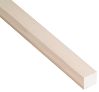 Waddell 8306UB Dowel Rod, 3/8 in Dia, 36 in L, Hardwood