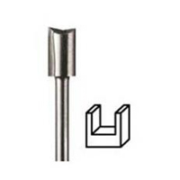 DREMEL 654 Router Bit, 1/8 in Dia Shank, 1-Cutter, HSS