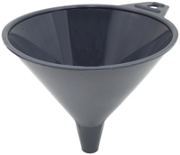 FloTool 05015 Medium Funnel, 1 pt Capacity, High-Density Polyethylene,