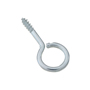 National Hardware N119-131 Screw Eye, #14, 0.31 in L Thread, 1.06 in OAL, 5