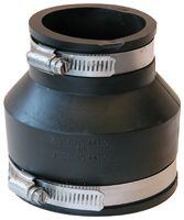 FERNCO P1056-32 Flexible Pipe Coupling, 3 in x 2 in